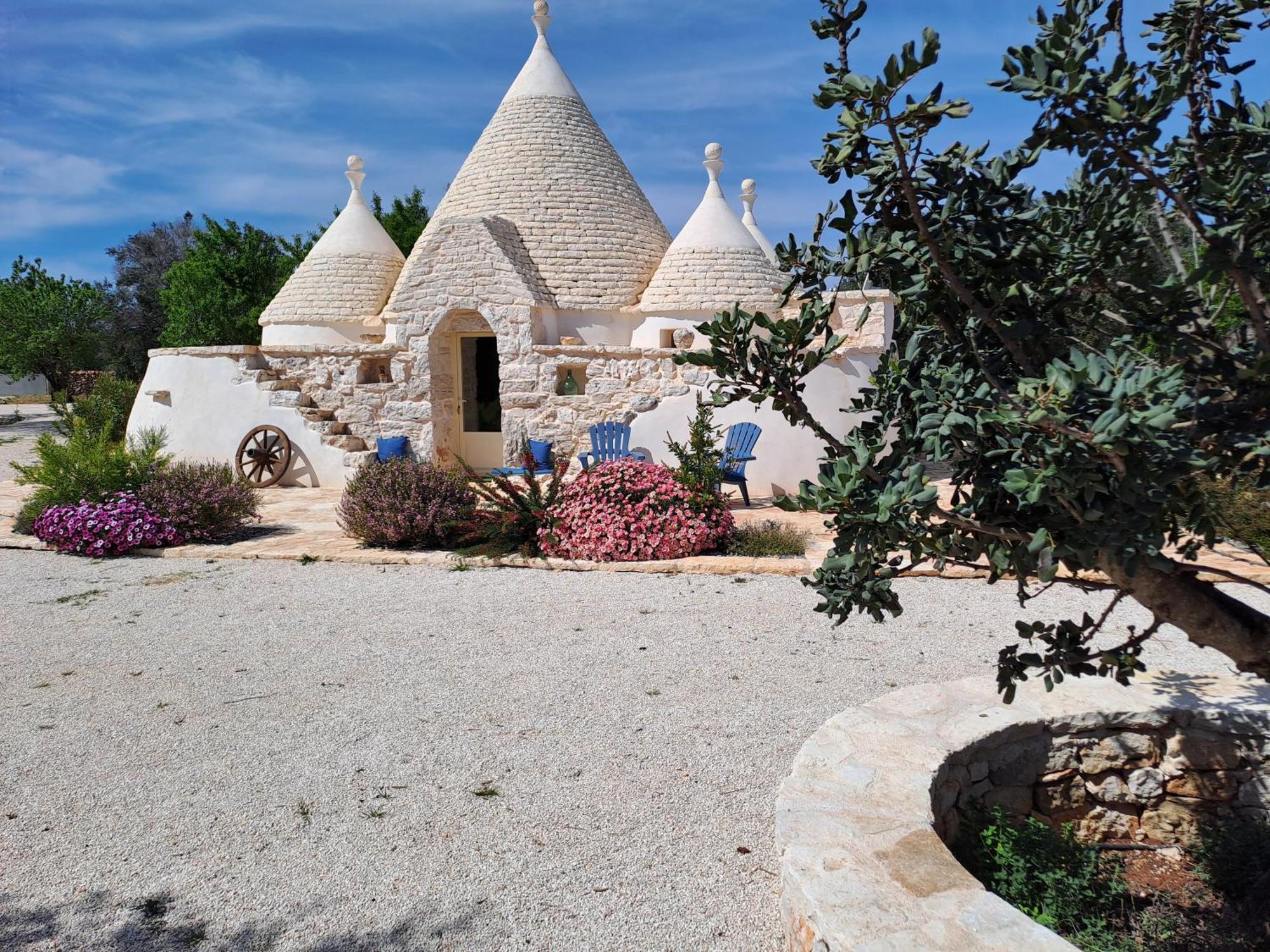 Вилла Il Trullo Di Mariangela Челье-Мессапика Экстерьер фото