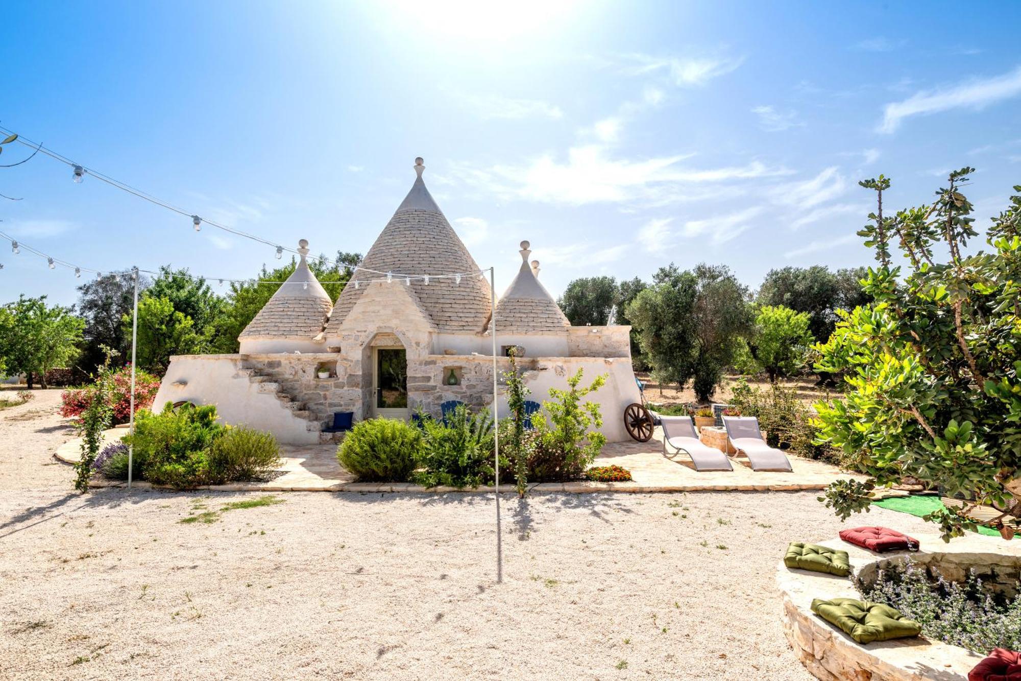 Вилла Il Trullo Di Mariangela Челье-Мессапика Экстерьер фото